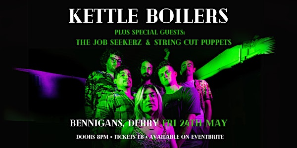 'Kettle Boilers' Signing On with 'The Jobseekerz'. Live in Bennigans Bar