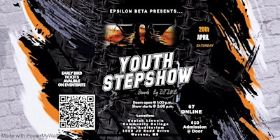 Epsilon Beta Presents- Youth Step Show primary image