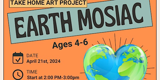 Image principale de Earth Day Kids Mosaic Art