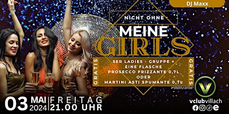 Hauptbild für #Nicht ohne meine Girls // Mädelsabend Deluxe!