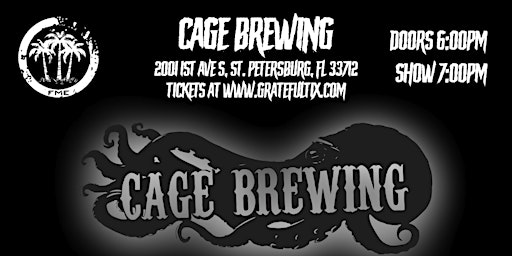 Imagem principal de METAL NIGHT | 5 Bands LIVE at Cage Brewing, St. Petersburg, FL | FRI MAY 17 | 7pm | TIX