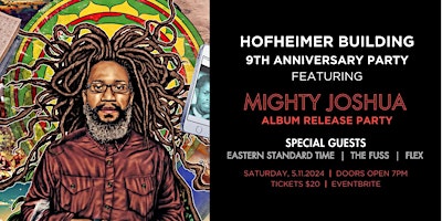 Primaire afbeelding van Hofheimer Anniversary Mighty Joshua Album Release Party