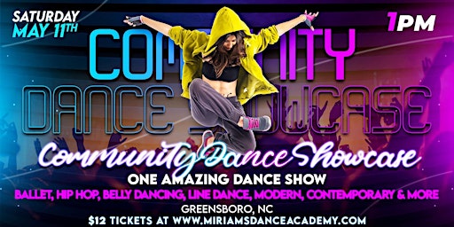 Imagem principal do evento Community Dance Showcase