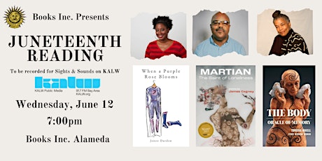 JUNETEENTH READING at Books Inc. Alameda