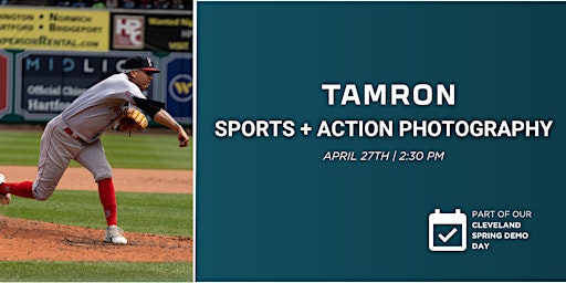 Imagem principal de Sports + Action Photography with Tamron at Pixel Connection - Cleveland