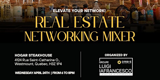 Image principale de Real Estate Networking Mixer