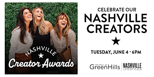 Hauptbild für Nashville Creator Awards -  Award Ceremony