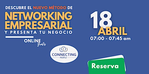 Hauptbild für NETWORKING MADRID- CONNECTING PEOPLE -Online - Grupo 365