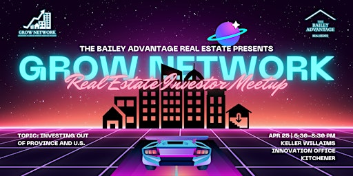 Immagine principale di GROW Network Real Estate Investor Meetup 