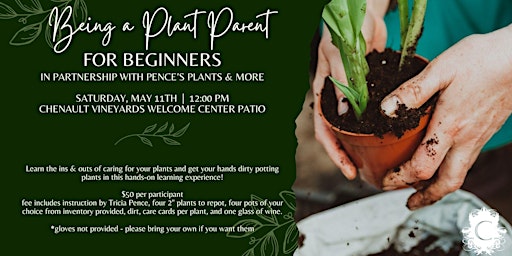 Image principale de Being a Plant Parent for Beginners Workshop