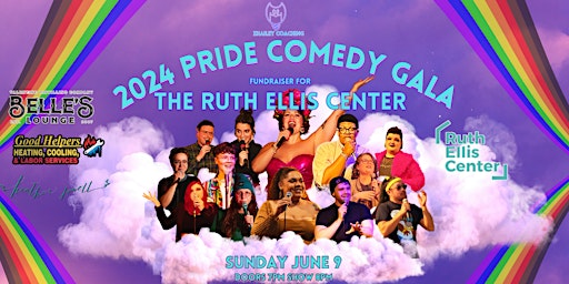 Imagem principal de 2024 Pride Comedy Gala - Fundraiser for the Ruth Ellis Center