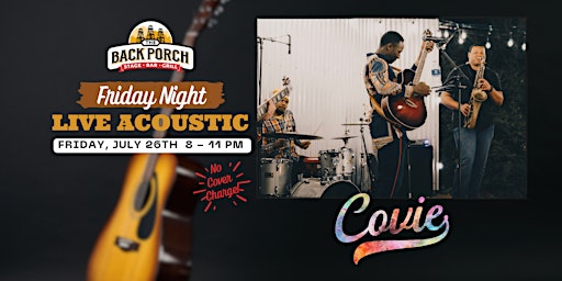 Friday Night LIVE Acoustic with Covie