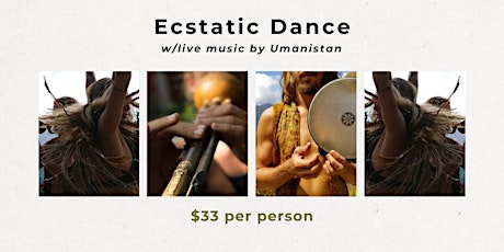 Primaire afbeelding van Ecstatic Dance w/Live Music