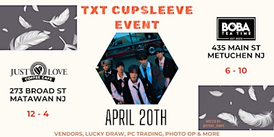 TXT Comeback (Metuchen, New Jersery) cupsleeve primary image