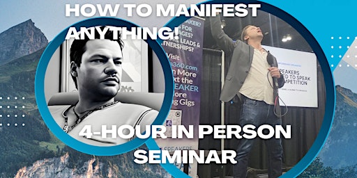 Imagem principal do evento 4-hour How to manifest anything. Unveiling "The Secret"