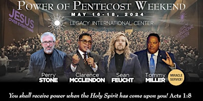 Hauptbild für Pentecost Outpouring Weekend at Legacy!