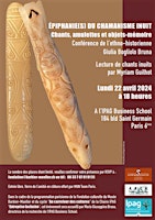 Imagen principal de Conférence "Epiphanie(s) du chamanisme inuit" avec lecture de chants inuit