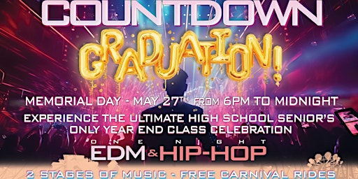 COUNTDOWN GRADUATION 2024!!!! primary image