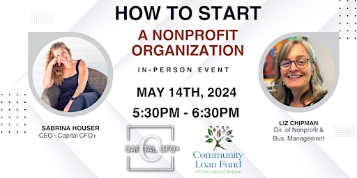 Imagem principal do evento How to Start a Non-Profit Organization