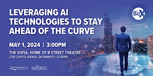 Imagem principal do evento BizX Presents: Leveraging AI Technologies to Stay Ahead of the Curve