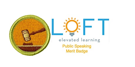 Merit Badge: Public Speaking