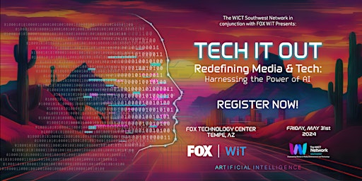 Hauptbild für WICT SW  Tech It Out: Redefining Media & Tech: Harnessing the Power of AI