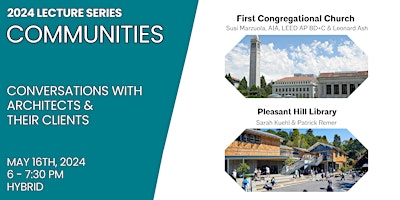 2024 Lecture Series: Communities primary image