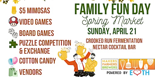 Imagem principal de Family Fun Day & Spring Market