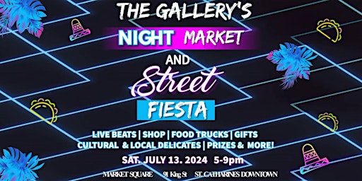 Imagem principal do evento The Gallery's Night Market and Street Fiesta