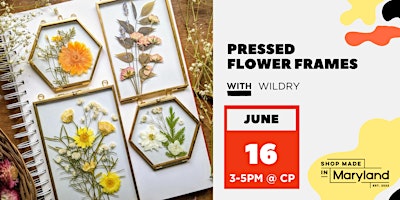Pressed Flower Frames w/Wildry  primärbild