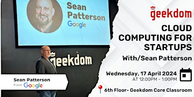 Cloud Computing for Startups with Sean Patterson primary image