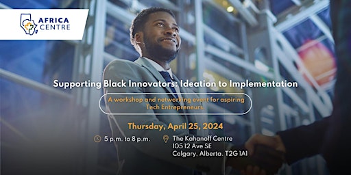 Primaire afbeelding van Supporting Black Innovators: Ideation to Implementation