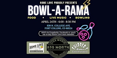 Imagem principal do evento BOWL-A-RAMA - Presented by Home Love Colorado Real Estate