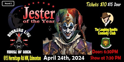Hauptbild für Jester of the Year Contest - Bunkers Live House of Rock!!