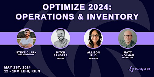 Imagem principal de Optimize 2024: Operations & Inventory