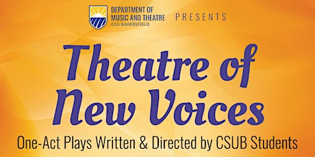 Hauptbild für Theatre of New Voices