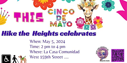 Image principale de Hike the Heights 20 - Cinco de Mayo Fundraiser