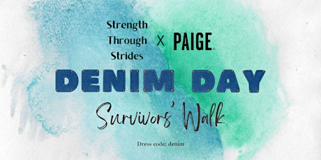 Denim Day Survivors' Walk