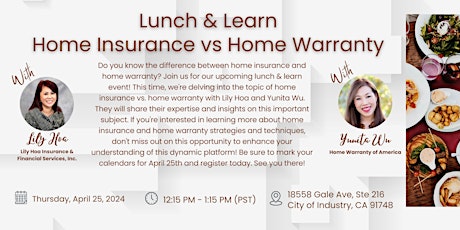 Home Insurance VS. Home Warranty