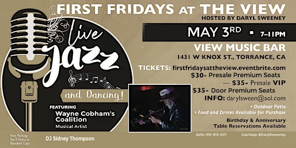 First Fridays at the View - Live Jazz & Dancing
