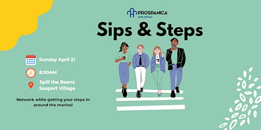Imagem principal do evento Sips & Steps