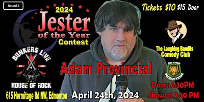 Immagine principale di Jester of the Year Contest - Bunkers Live Starring Adam Provincial 