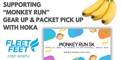 Fleet Feet x Hoka Monkey  Social Run primary image