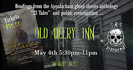23 Tales Ghost Hunt & Book Reading Event primary image
