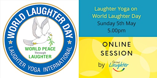 Laughter Yoga Fun on World Laughter Day at 5pm  primärbild