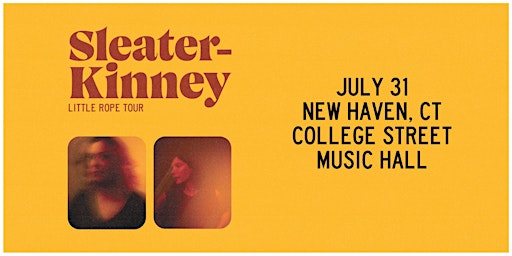 Imagen principal de Sleater-Kinney: Little Rope Tour