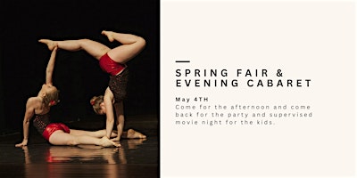 Imagem principal do evento Spring Fair and Cabaret! All ages!