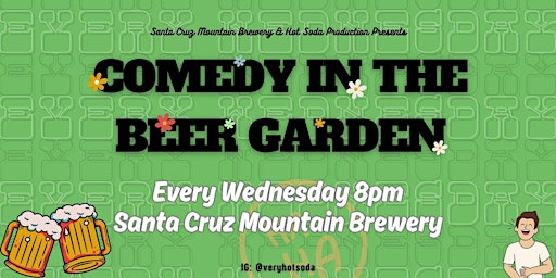 Comedy in the Beer Garden Kick-off primary image