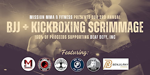 Fight for a Cause: BJJ + Kickboxing Scrimmage  primärbild