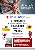 Imagem principal do evento Garfield Health Center X American Red Cross Blood Drive